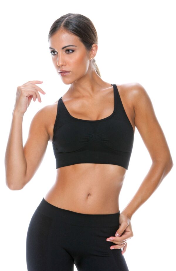 Control Body 110705 Sports Bra Nero - Image 6