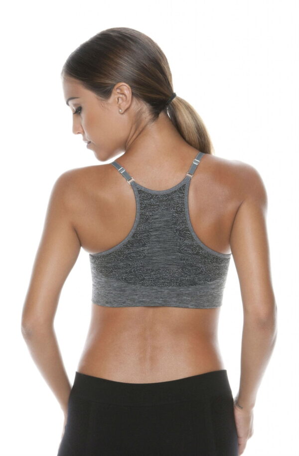 Control Body 110706 Sports Bra Melange/Grey - Image 4