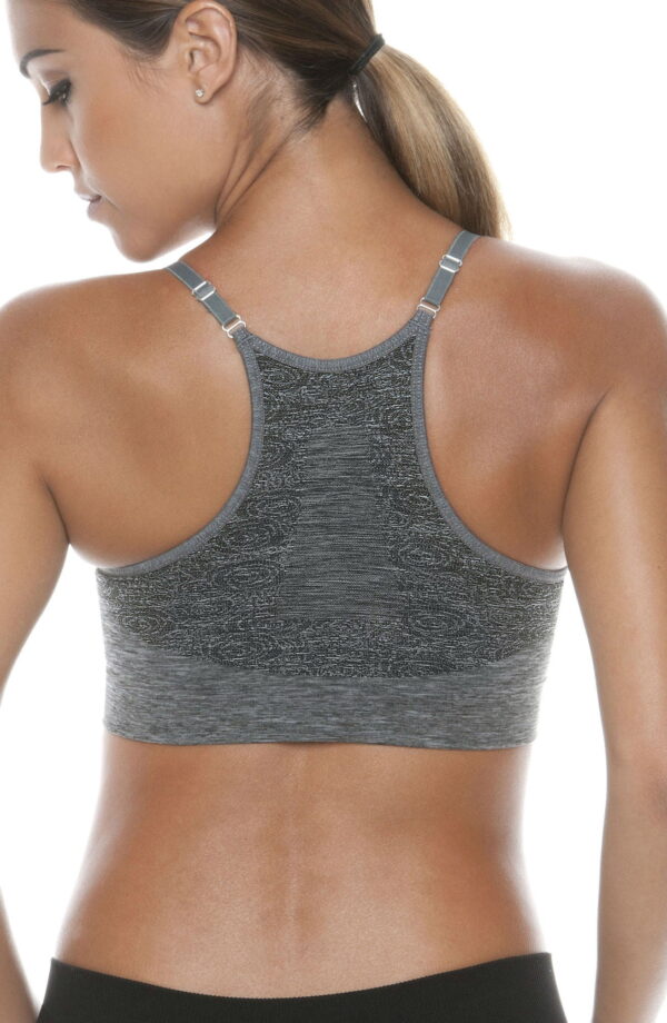 Control Body 110706 Sports Bra Melange/Grey - Image 2