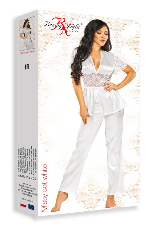 Beauty Night BN6661 Missy Set White - Image 5