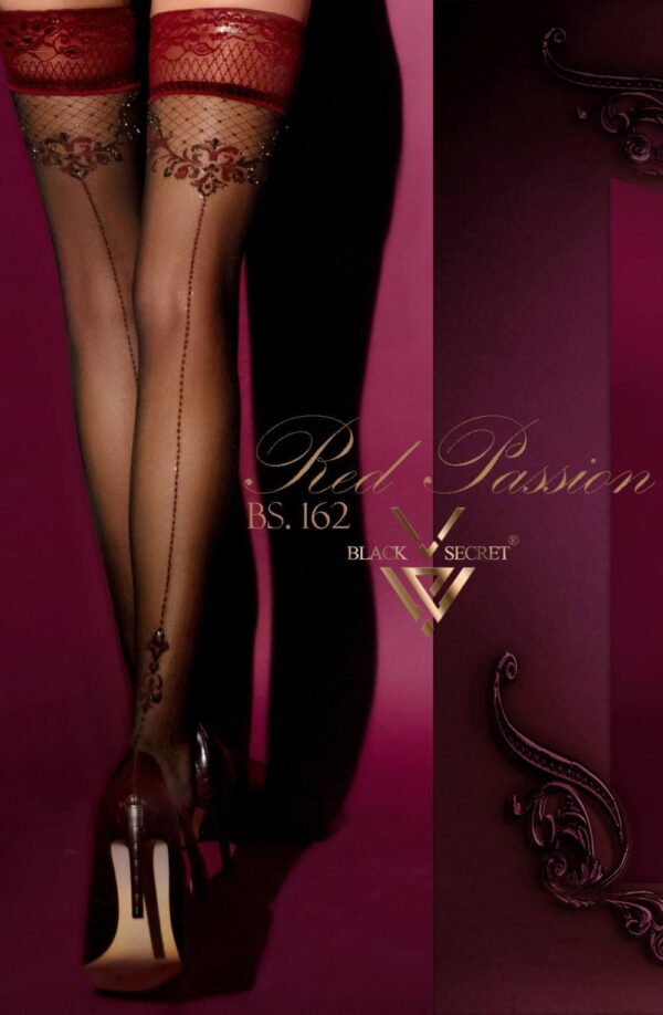 Black Secret BS162 Hold Ups Black - Image 2