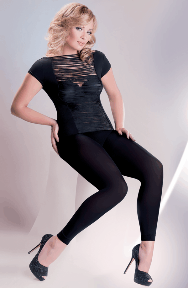 Gabriella Leggings Plus 163 Black - Image 2