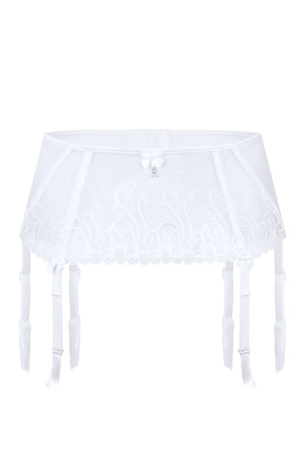 Roza Anuk Suspender Belt White - Image 3