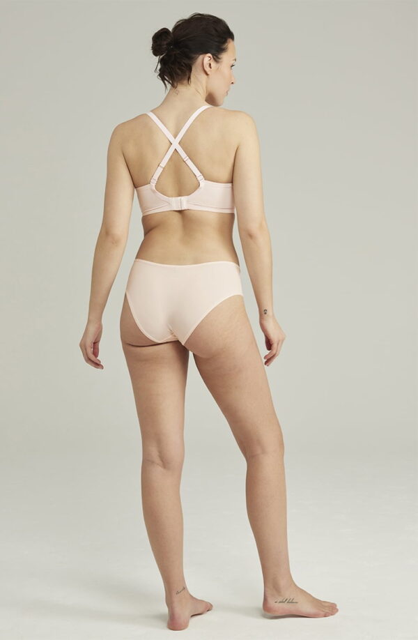 The Stretch Boss Full Cover Bra Blush Pink Up to G Cup - Image 4