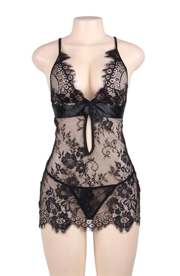 YesX YX829 Chemise Black - Image 4