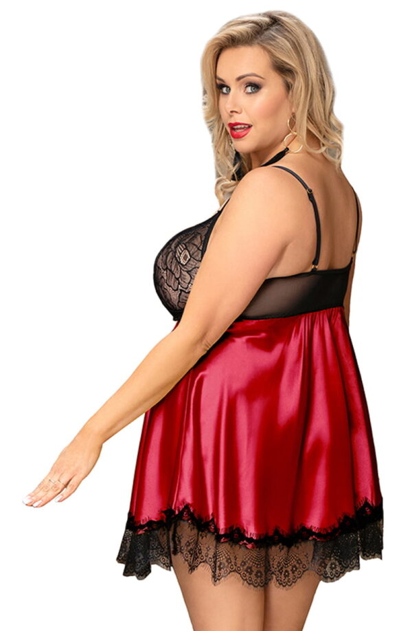 YesX YX832Q Babydoll & Blindfold - Image 5