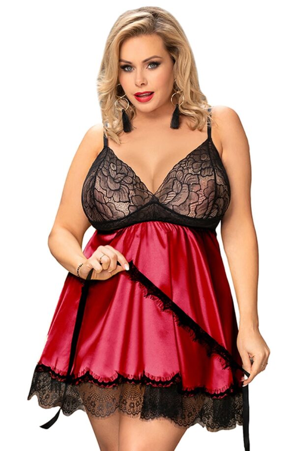 YesX YX832Q Babydoll & Blindfold - Image 7