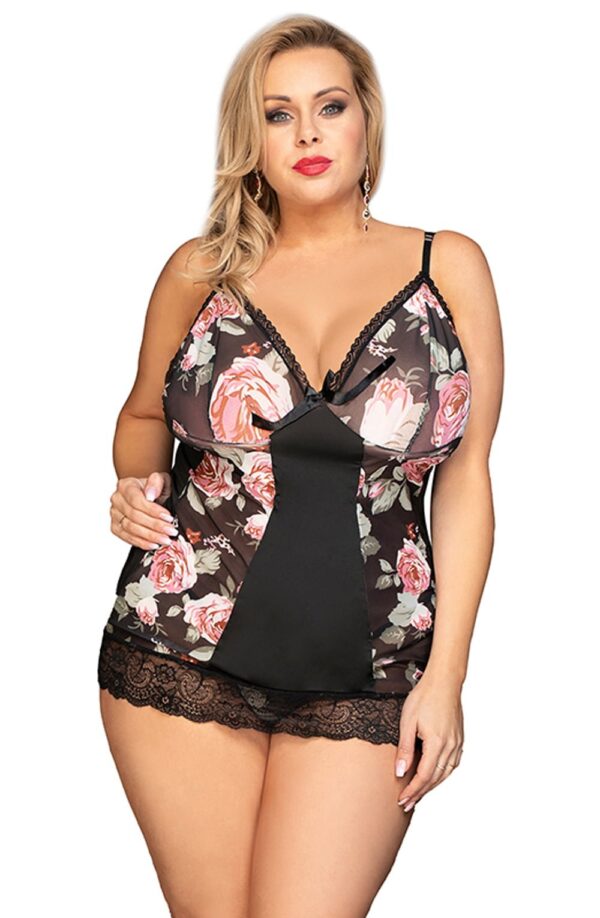 YesX YX835 Floral Babydoll - Image 11