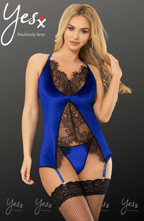 YesX YX847 Gartered Babydoll - Image 3
