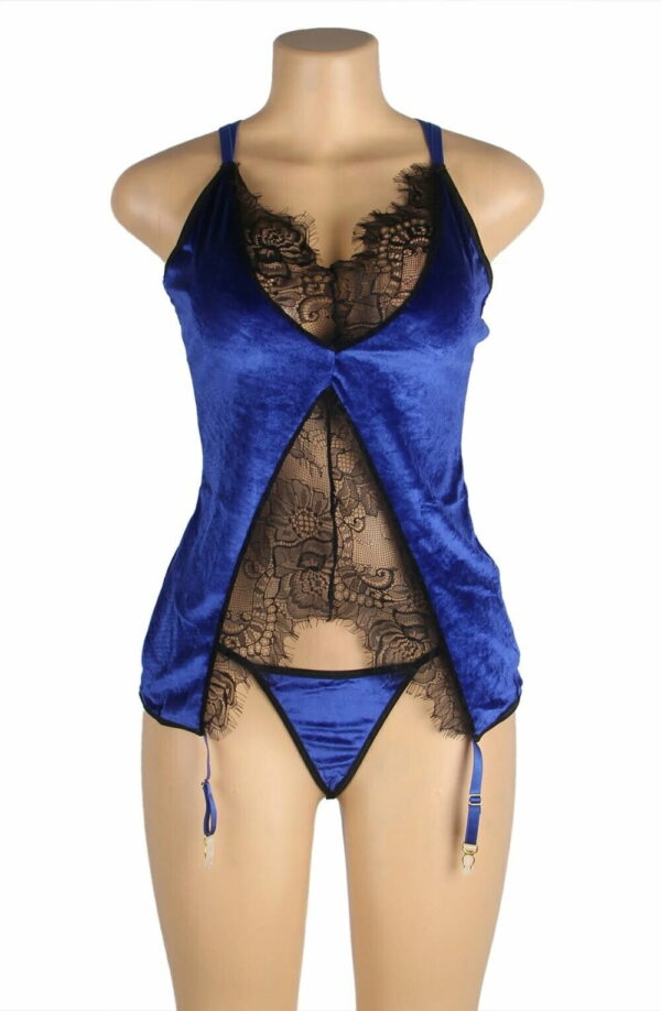 YesX YX847 Gartered Babydoll - Image 6