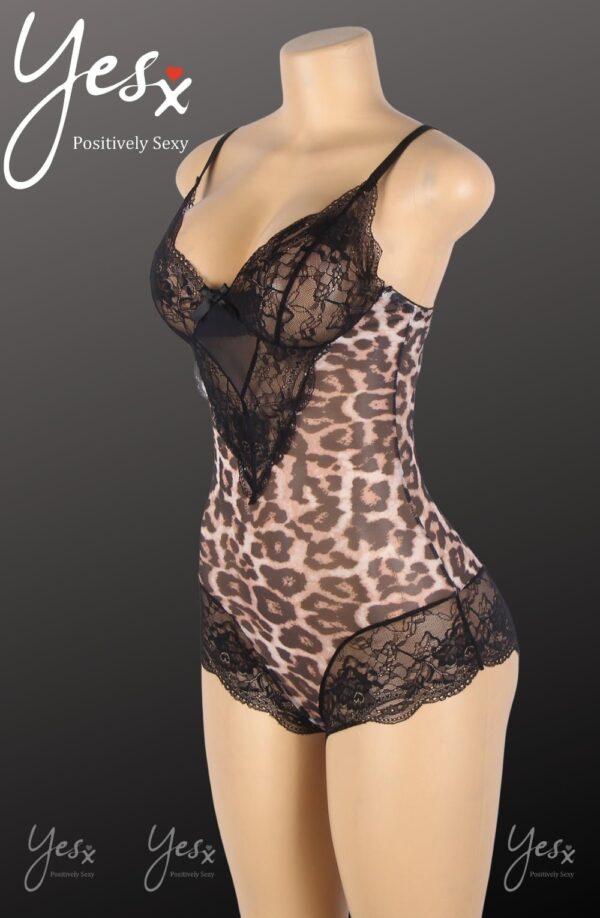 YesX YX854 Leopard Bodysuit - Image 3