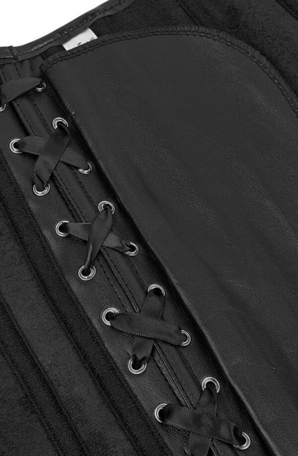YesX YX888 Stunning Black Corset Up to 4XL - Image 5