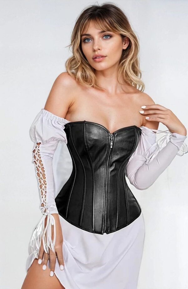 YesX YX888 Stunning Black Corset Up to 4XL - Image 9