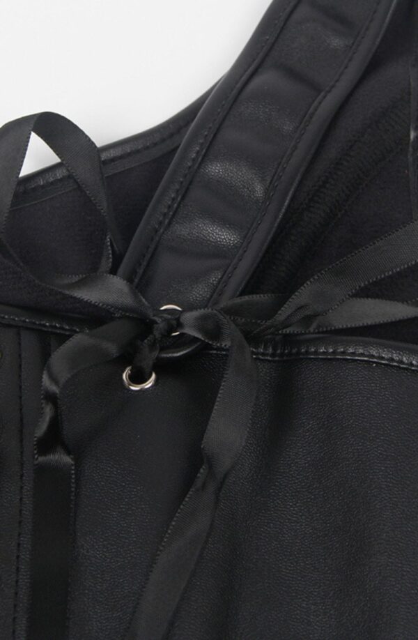 YesX YX889 Sexy Corset Black Up to 6XL - Image 4