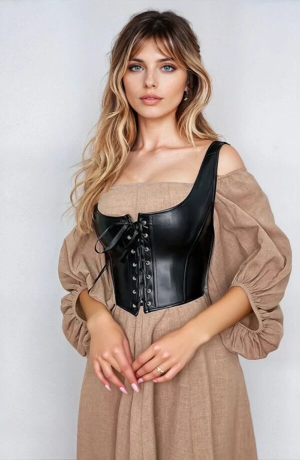YesX YX889 Sexy Corset Black Up to 6XL - Image 5