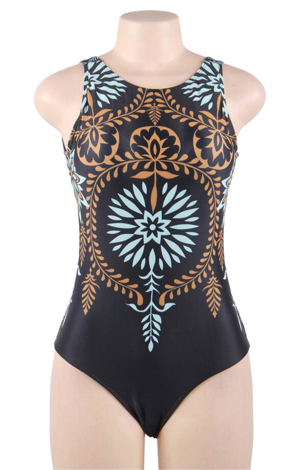 YesX YX961 One Piece Swimsuit Navy - Image 13
