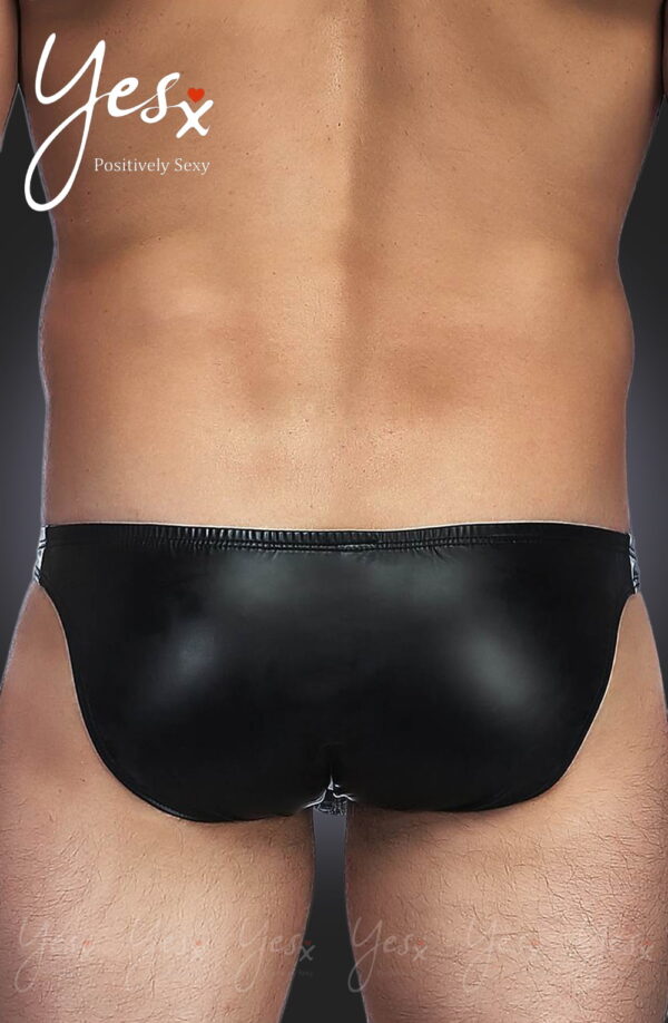 YesX YX969 Men's Brief Black - Image 4