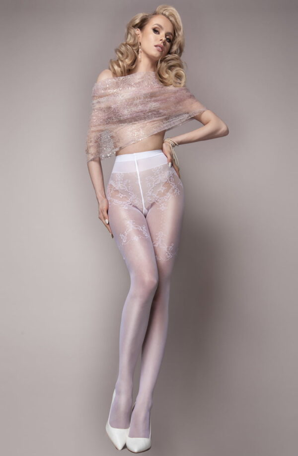 Ballerina 581 White Tights - Image 3