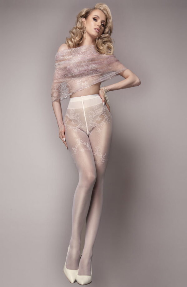 Ballerina 581 White Tights - Image 8
