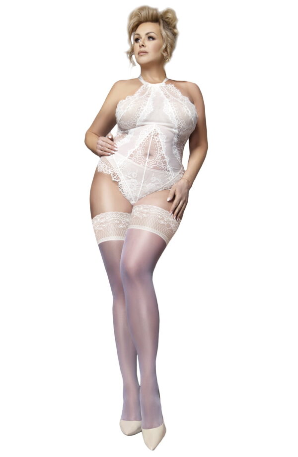 Ballerina 591 Ivory Hold Ups Plus - Image 2