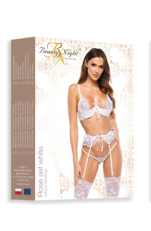 Beauty Night BN6722 Rose Set White - Image 3