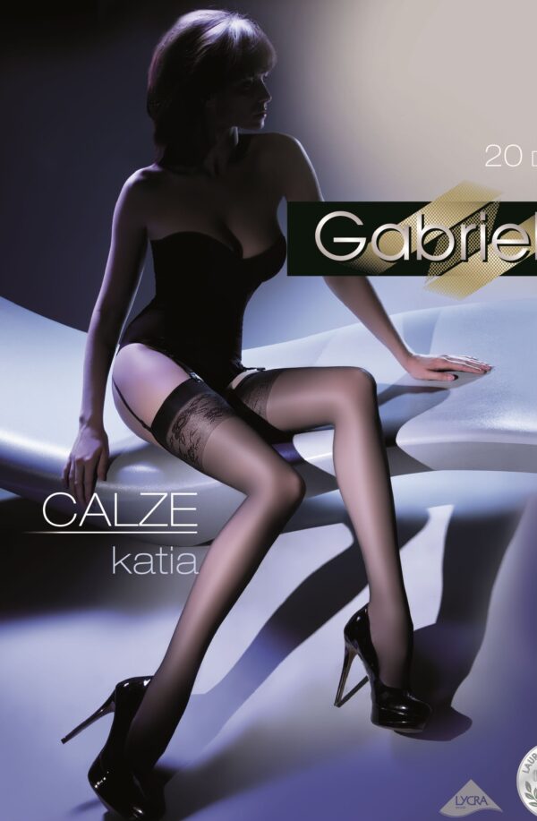 Gabriella Katia 227 Stockings Katia Black - Image 2