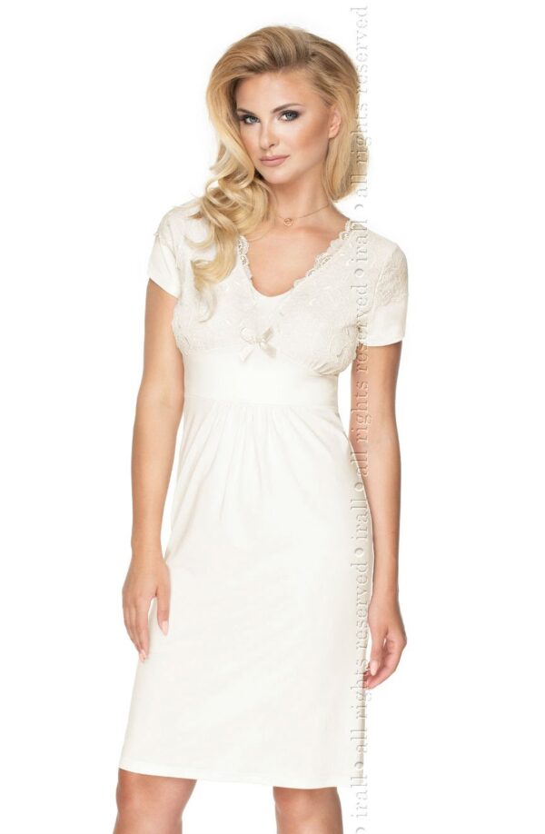 Irall Gia Cream Nightdress - Image 5