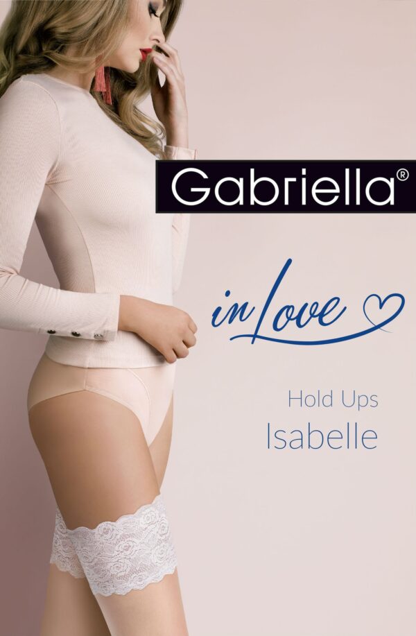 Gabriella Isabelle Hold Ups Natural/Blue - Image 2
