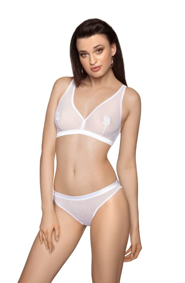 Roza Lisbet White Soft Cup BRA - Image 8