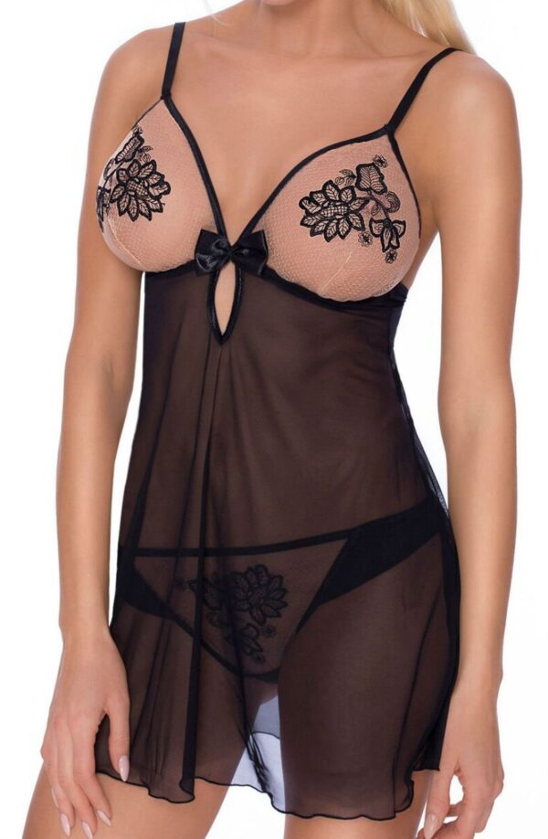 Roza Mehendi Chemise Black - Image 2