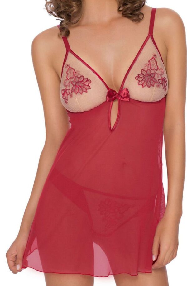 Roza Mehendi Chemise Claret - Image 2