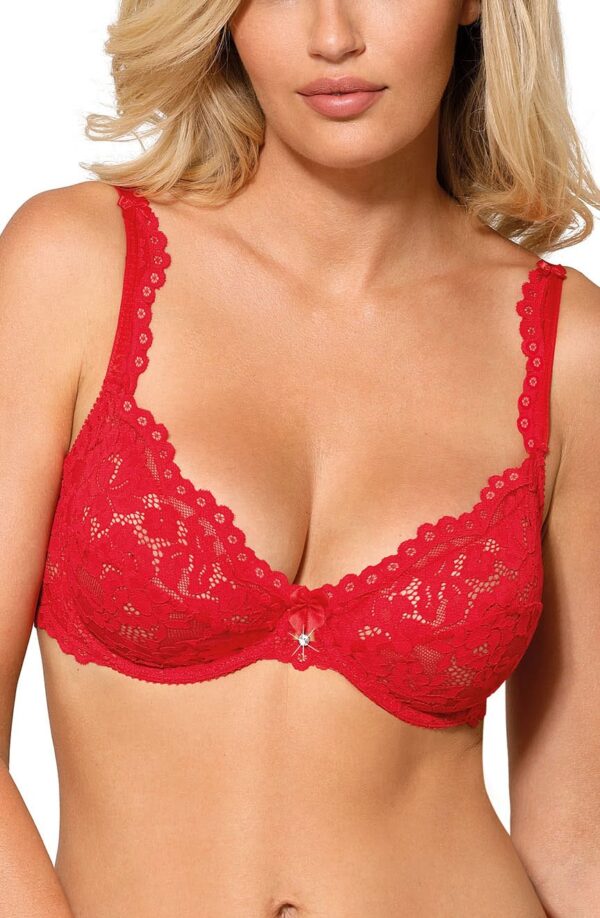 Roza Newia Red Soft Cup - Image 3