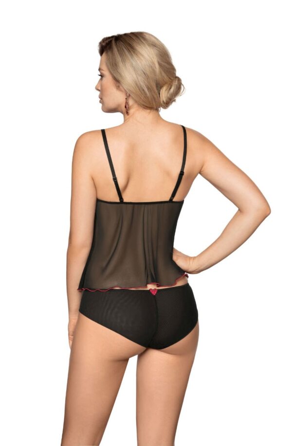 Roza Rubii Black Top - Image 3