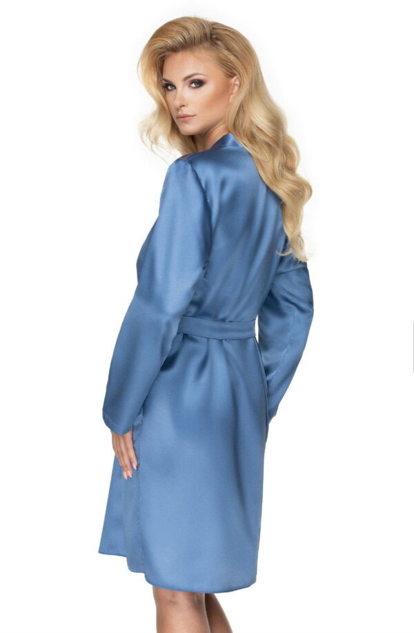 Irall Sapphire Dressing Gown Azure - Image 3