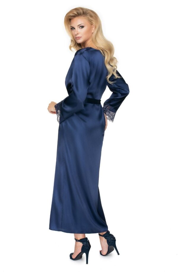 Irall Yoko Dressing Gown Navy Blue - Image 2