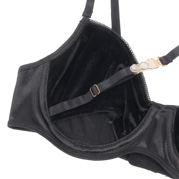 YesX YX871 Hollow Cut Halter Bra Set - Image 11